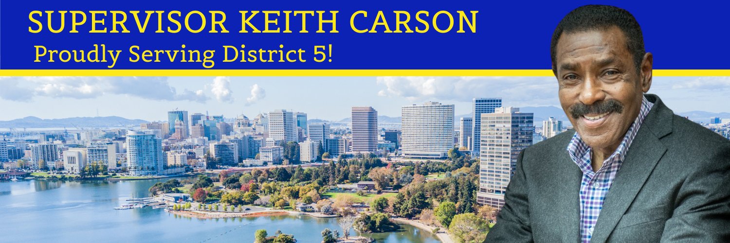 Former Supervisor Keith Carson banner