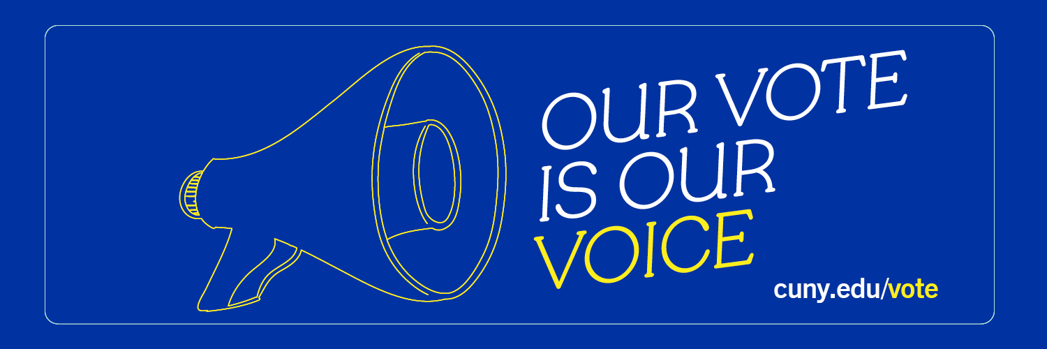 CUNY Votes banner