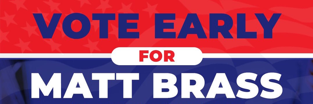 Matt Brass, Georgia State Senator banner