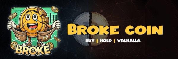 BrokecoinonSol Profile Banner
