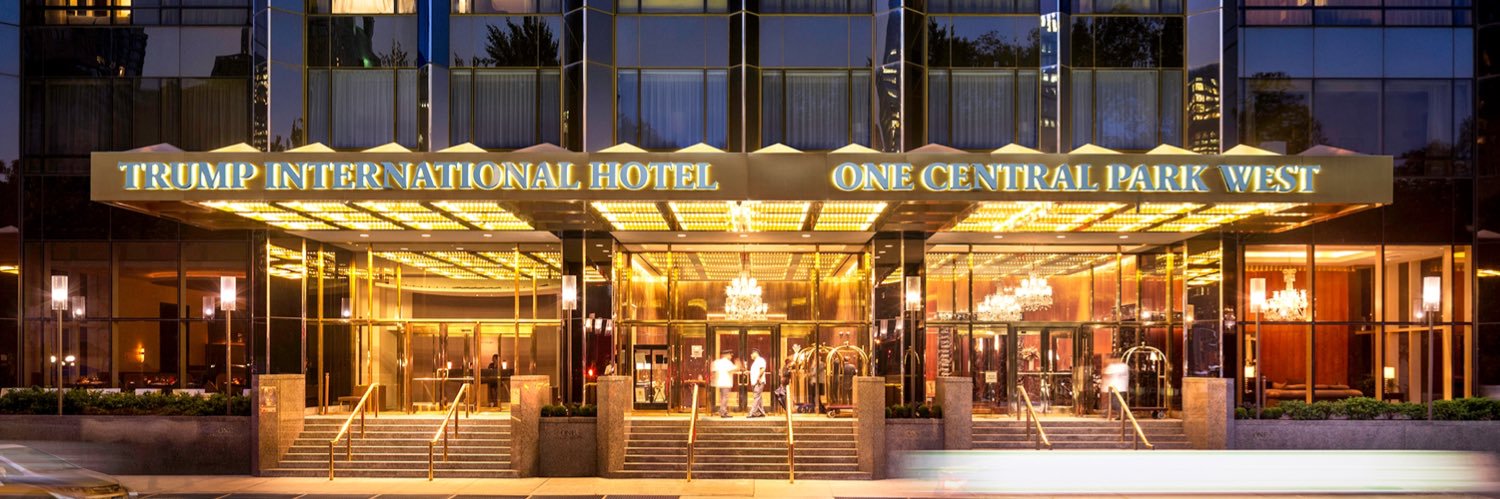 Trump New York banner