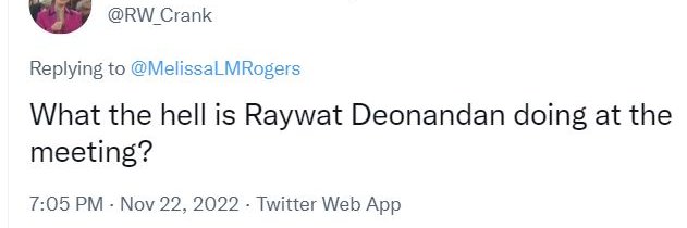 Deonandan's banner