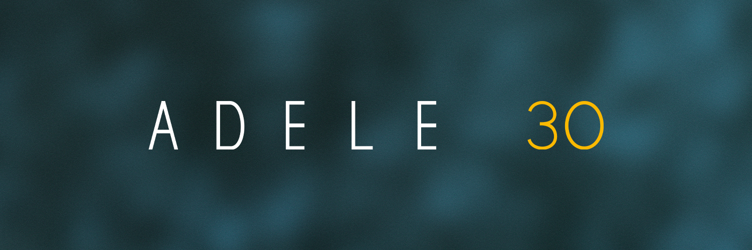 Adele's banner