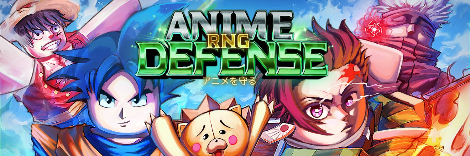 Anime Defense RNG banner
