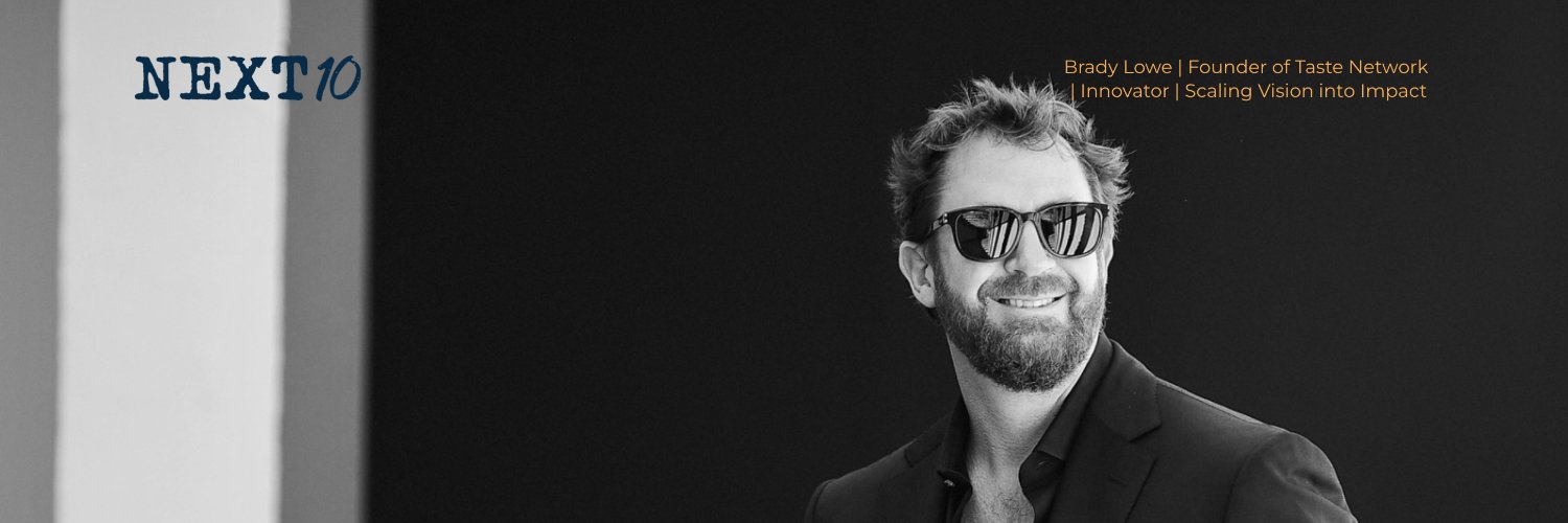 Taste Network | Brady Lowe banner