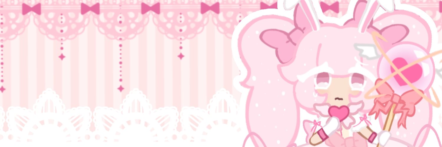 ˘͈ᵕ˘͈ pink sugar cookie banner