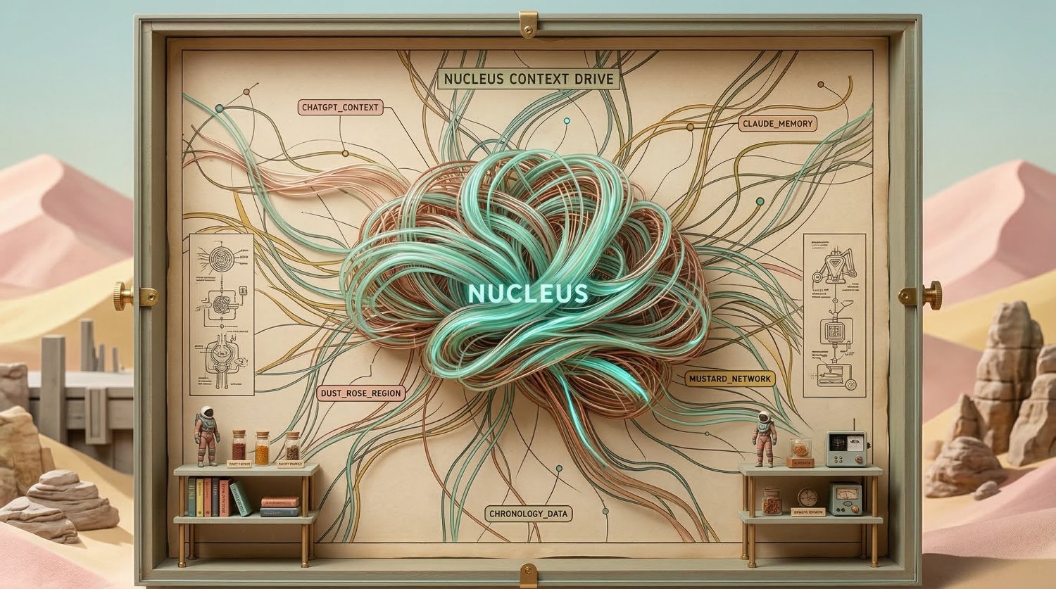 The AI Brain Company / Nucleus AI banner