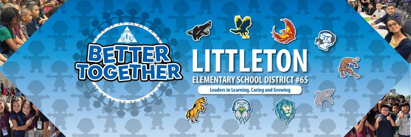 Littleton ESD 65 banner