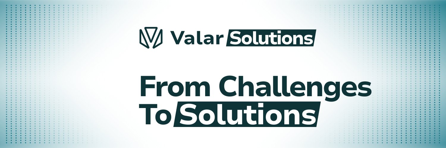 Valar Solutions banner