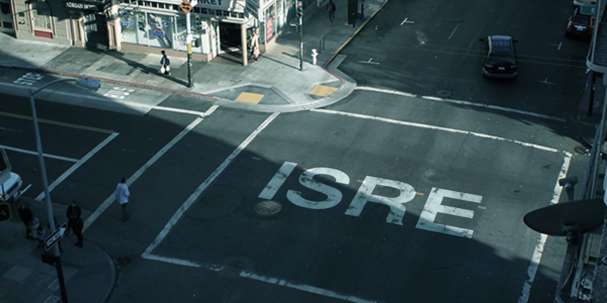 ISRE's banner