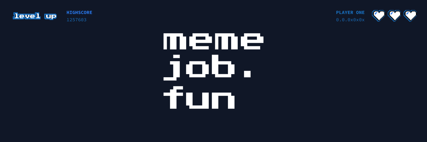 memejob's banner