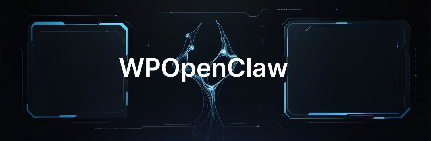 WPOpenClaw's profile banner image