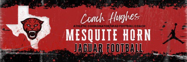 Coach Hughes's banner