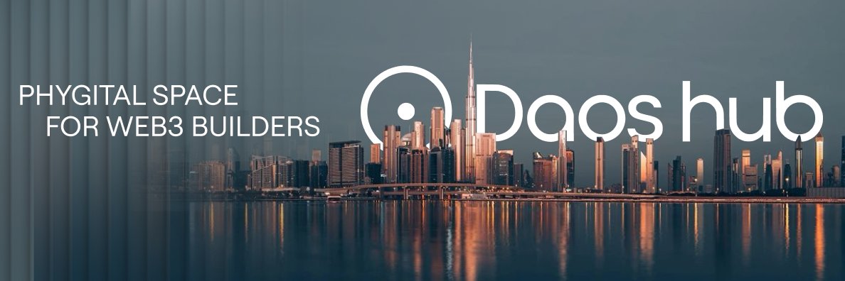 Daos hub Dubai banner