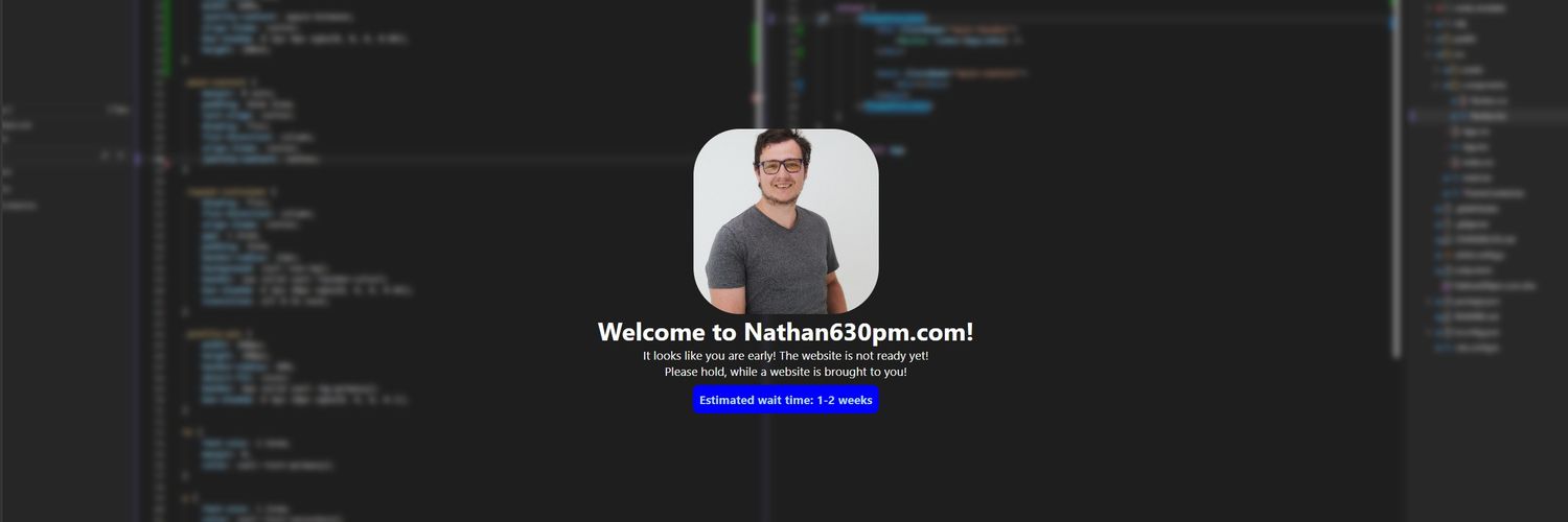 Nathan630pm's profile banner image