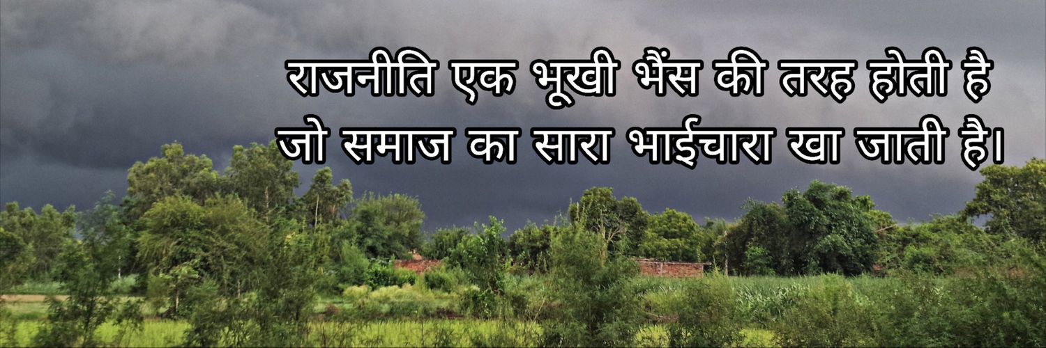 Hindutva Warrior's banner