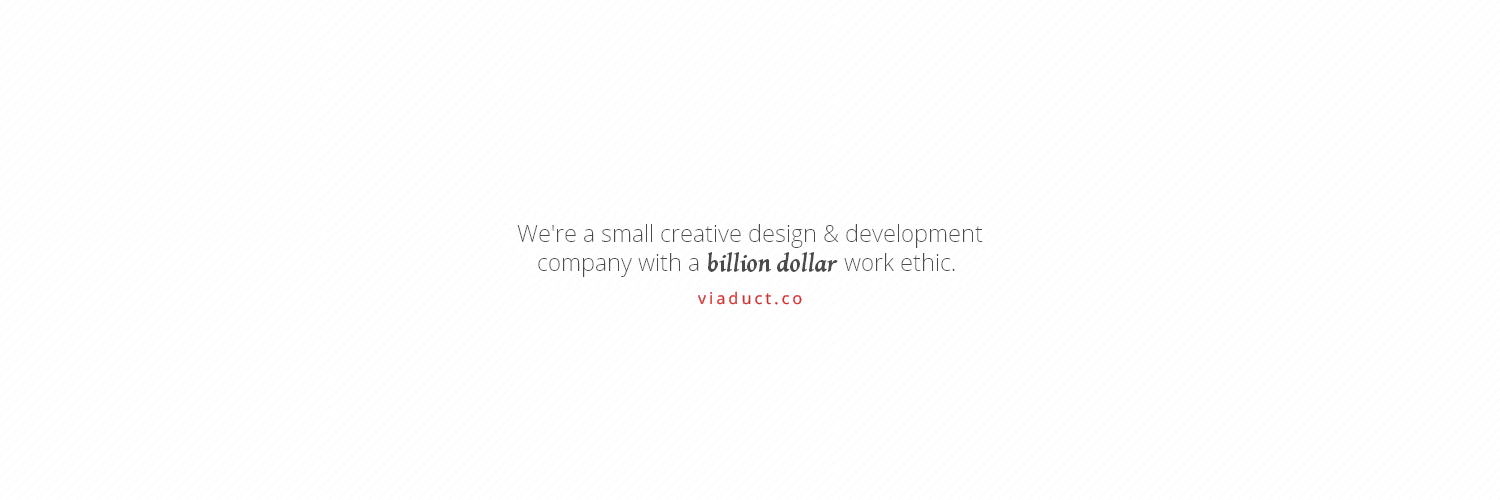 viaduct's profile banner image