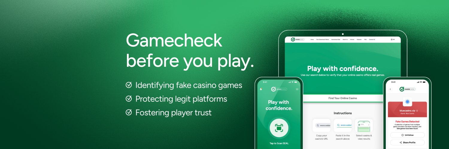 Gamecheck UK banner