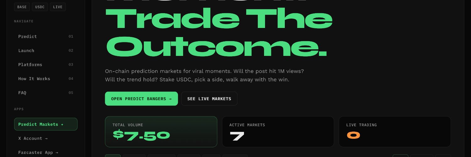 Predict Bangers🧪 banner