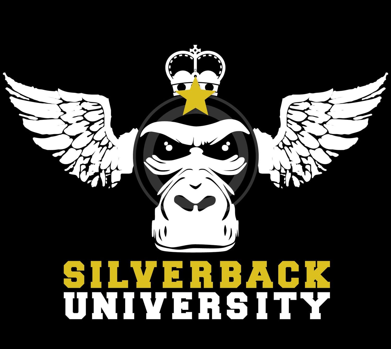 Benard Thomas SilverbackUniversity banner
