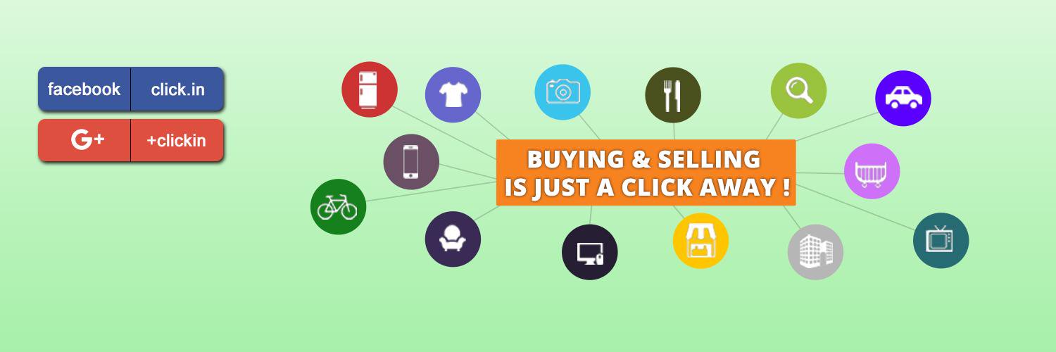 Click.in Classifieds banner