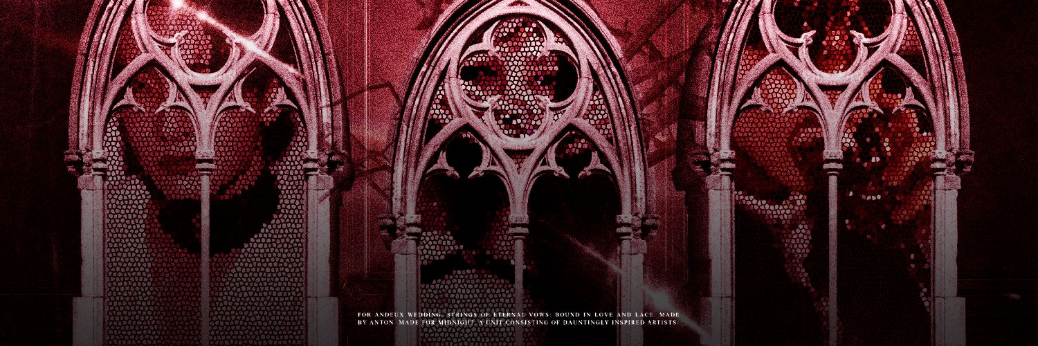 𝕯AUNTINGLY 𝖄OURS, NINTH. 🕯️ banner