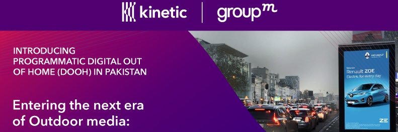 KineticPakistan banner