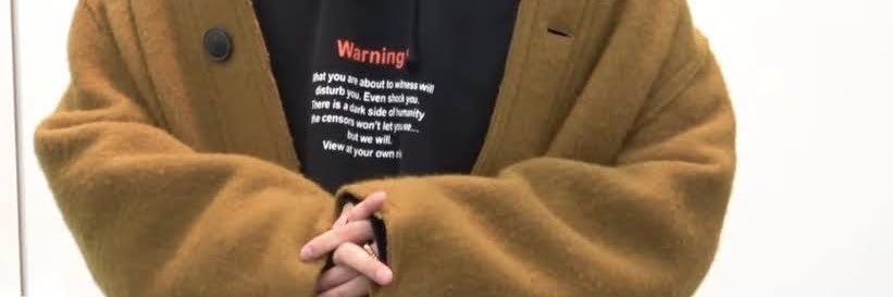a banner