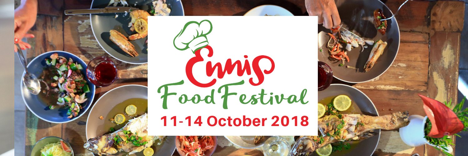 Ennis Food Festival banner