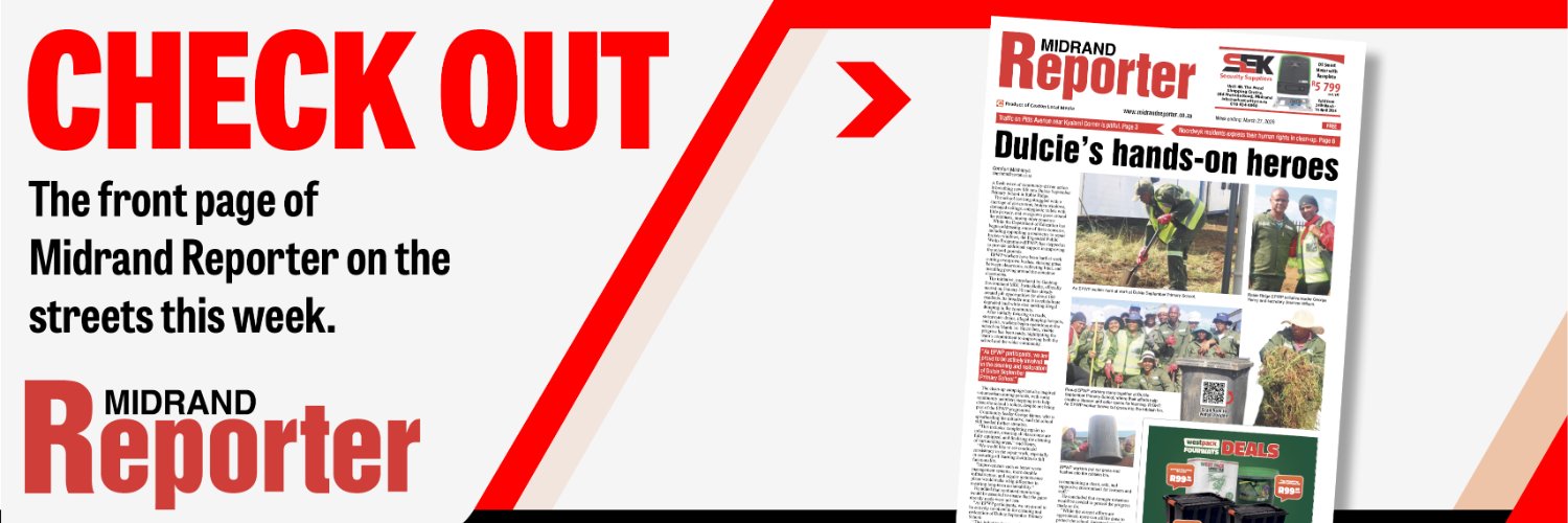 Midrand Reporter banner