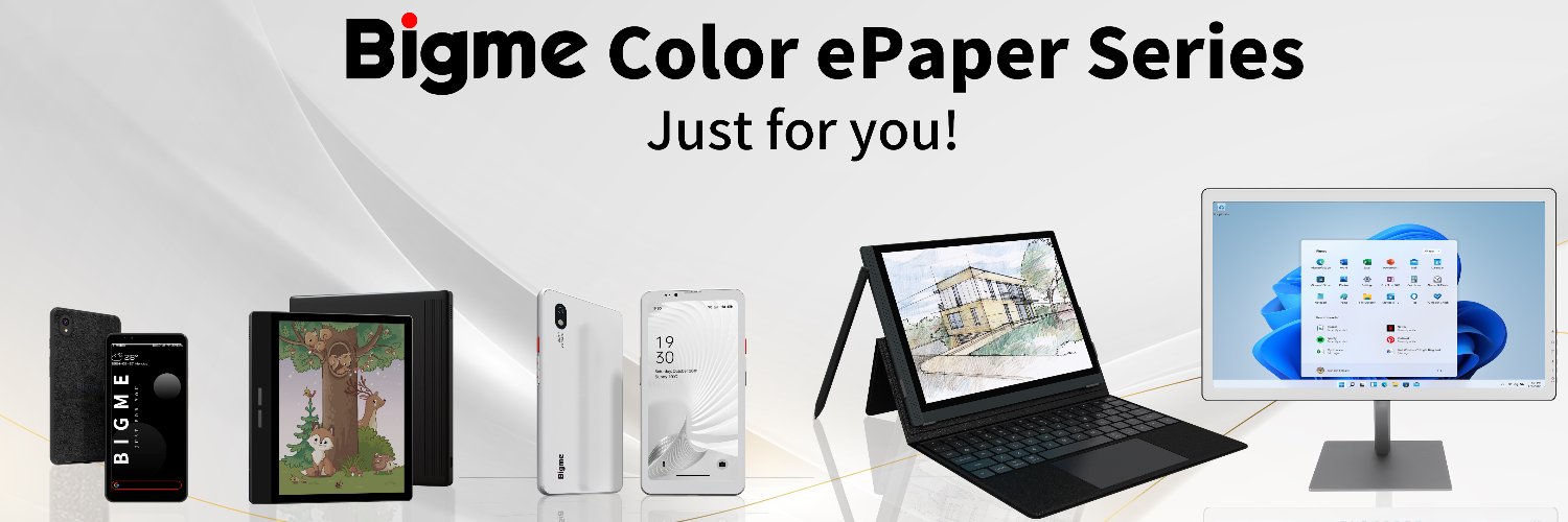 Bigme E Ink Tablet banner