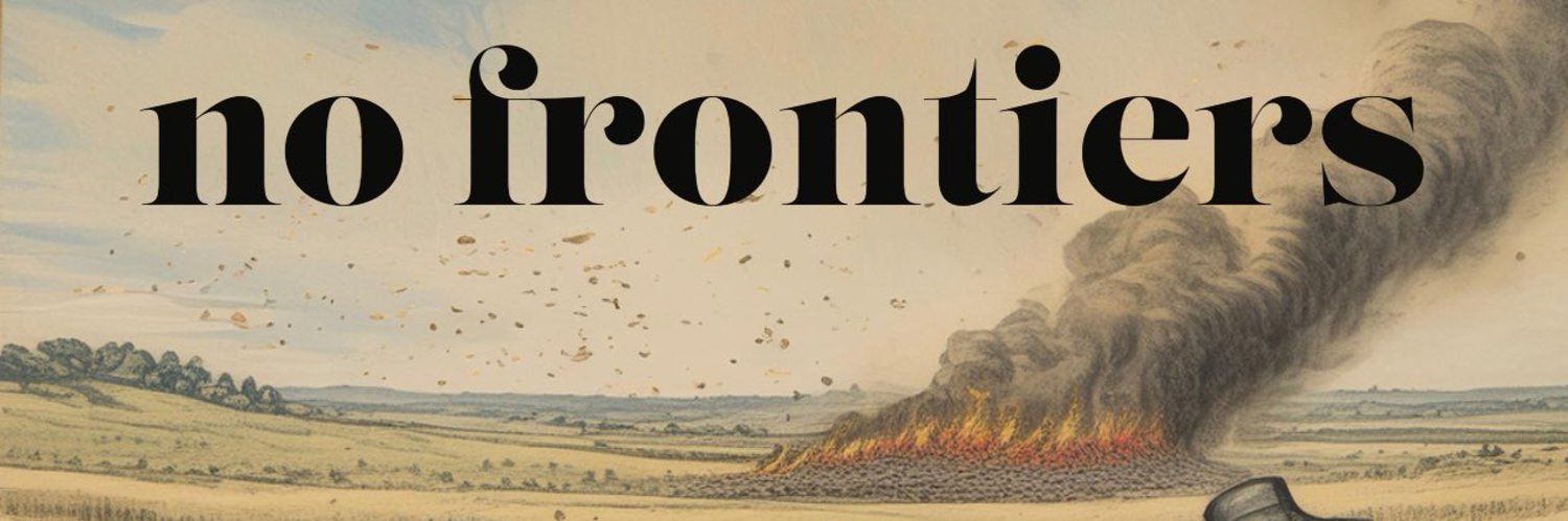 No Frontiers banner