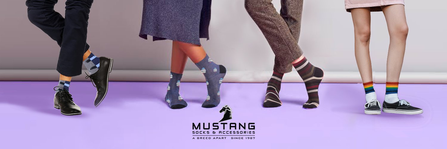 Mustang Socks banner