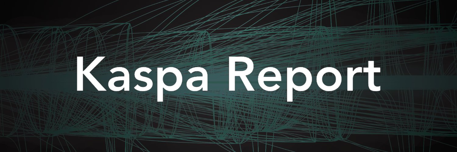 Kaspa Report's banner