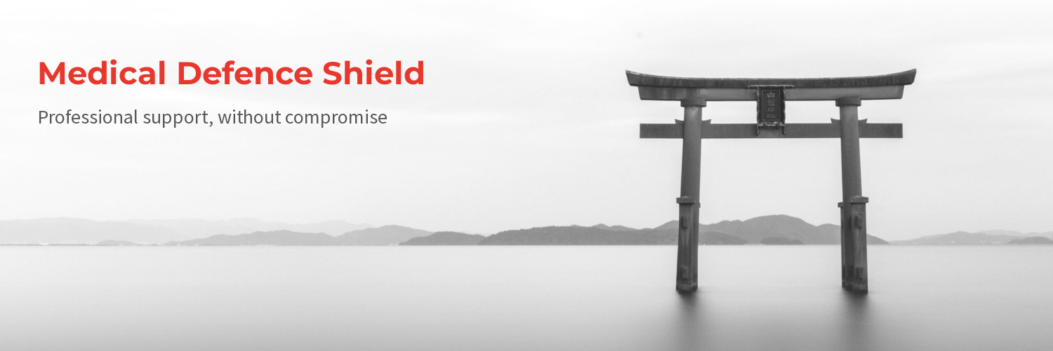 Medical Defence Shield UK banner