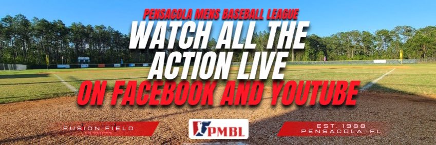 Pensacola Men’s Baseball League's banner