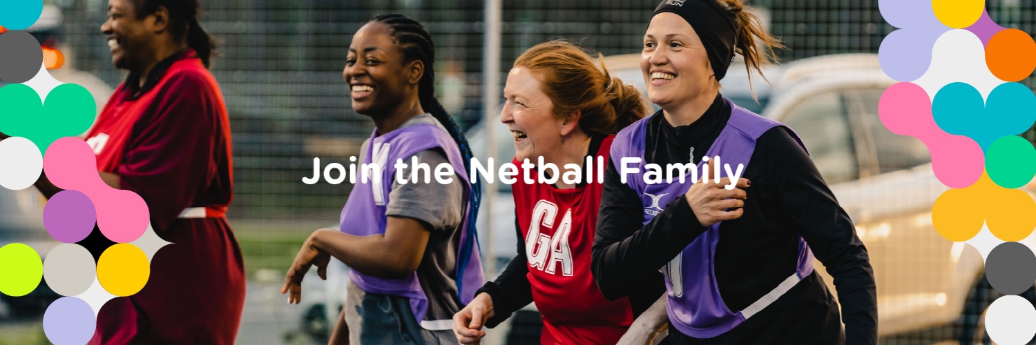 England Netball's banner