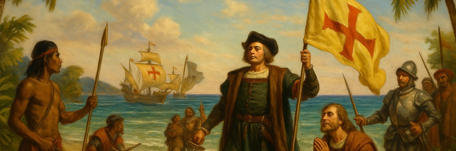 Christopher Columbus banner