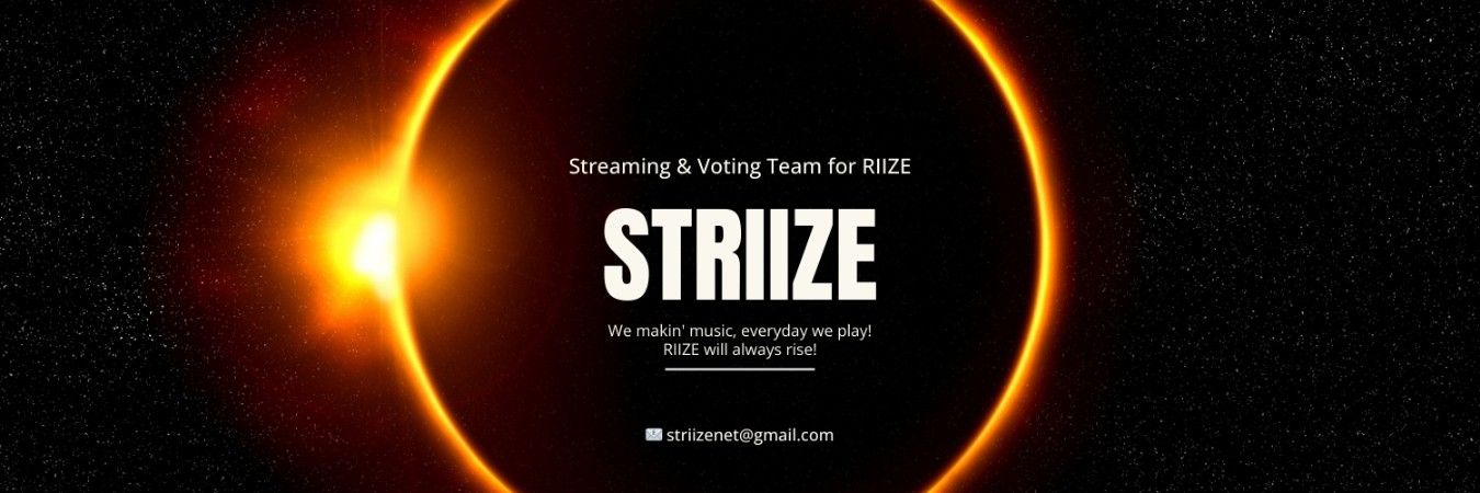 STRIIZE's banner