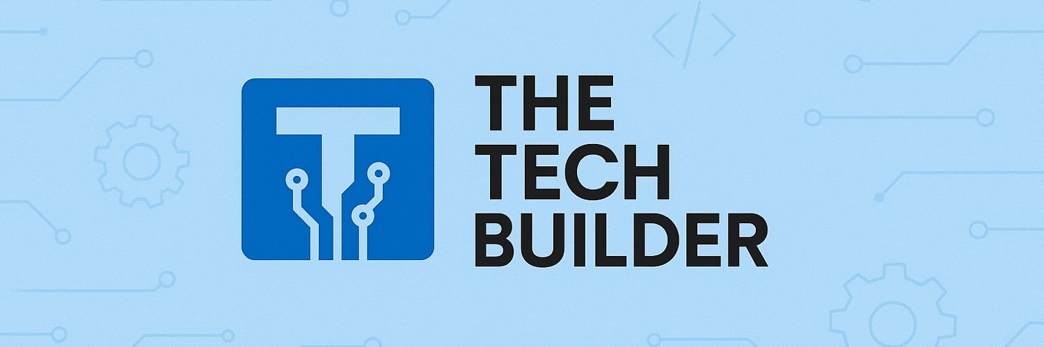 TheTechBuilder banner