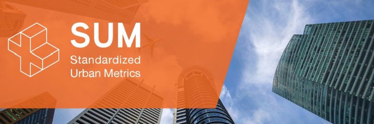 Standardized Urban Metrics (SUM) banner