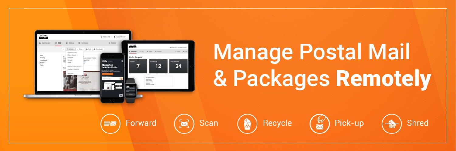 AnytimeMailbox's profile banner image