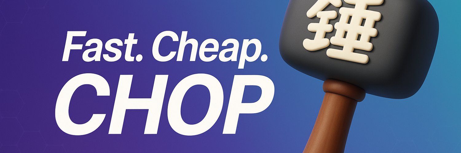 ChopOnSolana's profile banner image