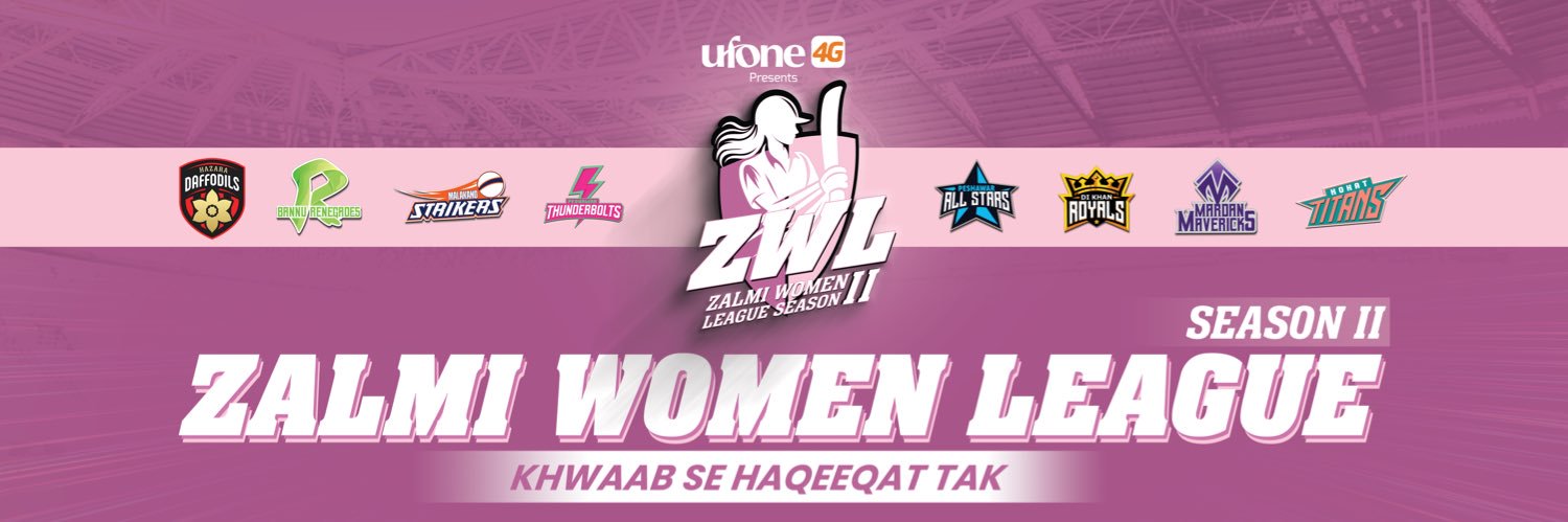 Zalmi Women League banner