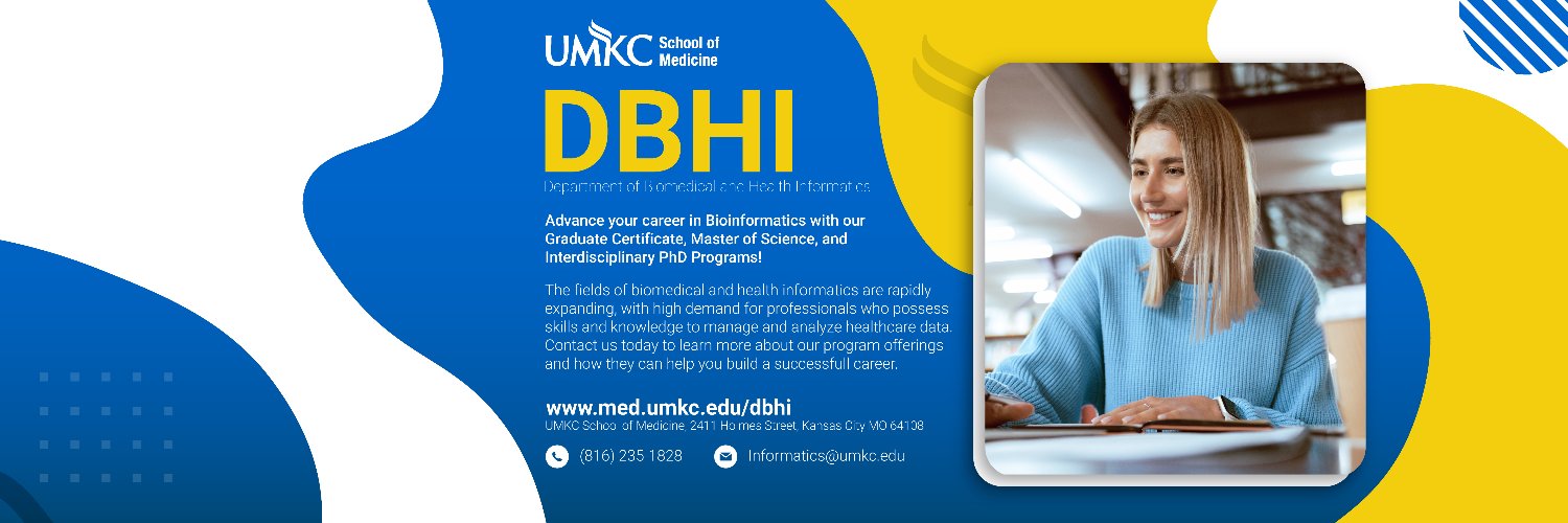 UMKC Biomedical & Health Informatics banner