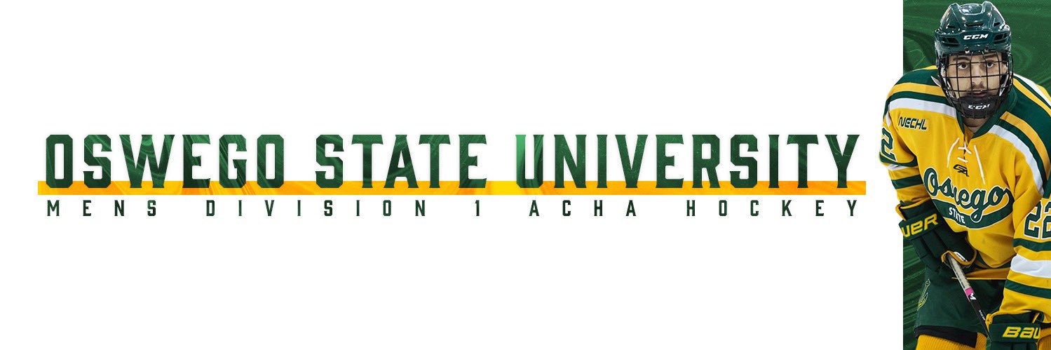 Oswego State ACHA Hockey banner