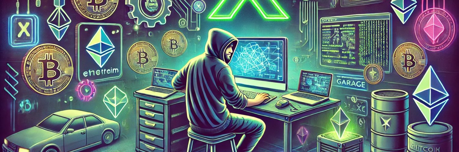 Crypto Garage banner