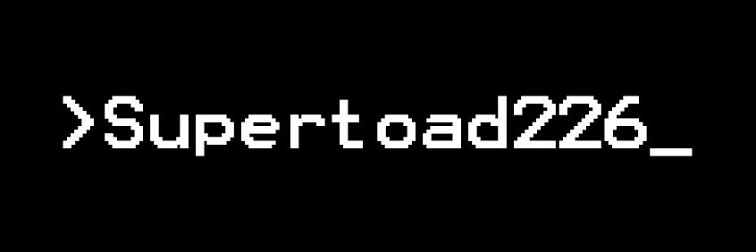 Supertoad226 banner