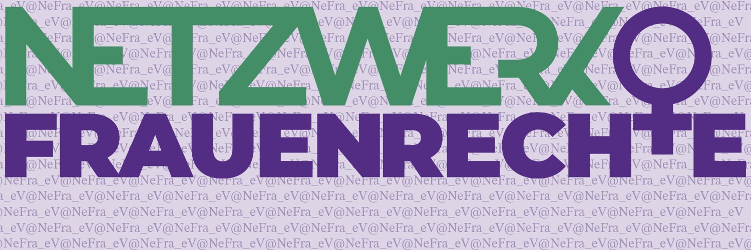 Netzwerk Frauenrechte banner