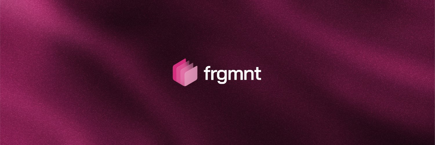 Frgmnt 的个人资料封面